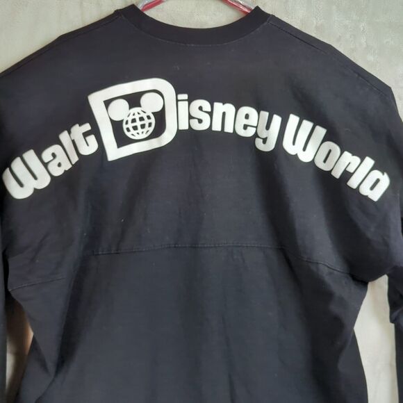 Walt Disney World Spirit Jersey Adult Extra Large Black White Mickey Mouse - Picture 6 of 8